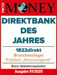 Testsiegel 1822direkt